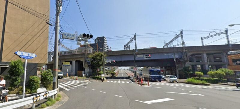 葛飾区金町駅付近