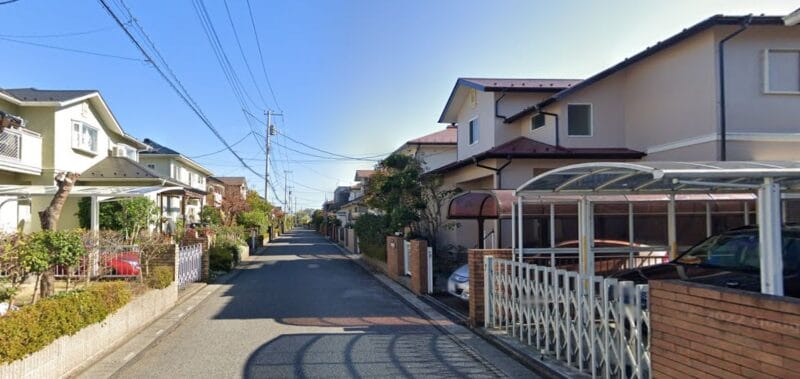 松伏住宅街